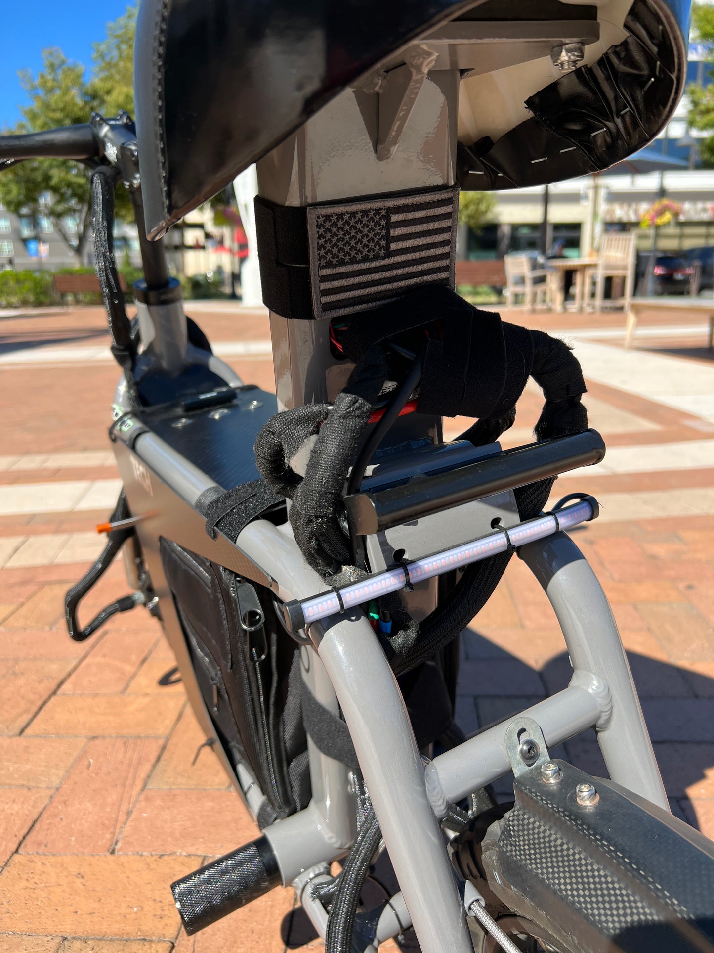 Grey Rhino Seated Electric Scooter